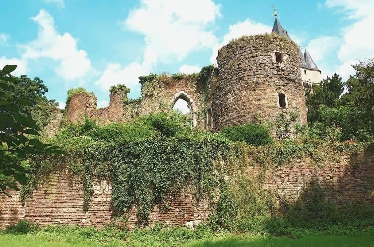 Die Anlage von außen