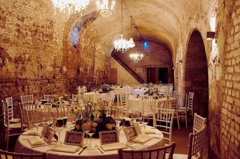 Der Burgkeller im Nebengebäude